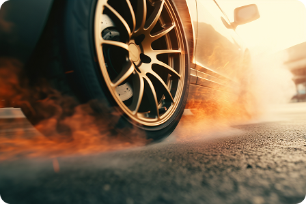 Uzun Ömürlü Dayanıklılık! Yüksek Hızda Bile Gücünü Koruyan Lastikler.